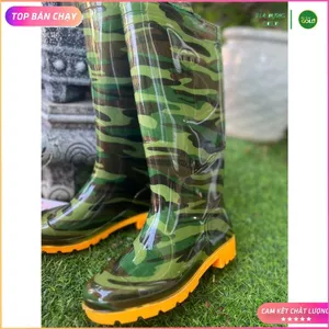 Ủng rằn ri đế vàng cứng size 39 - 43, ủng lao động, ủng đi mưa , Ủng Trương Thịnh
