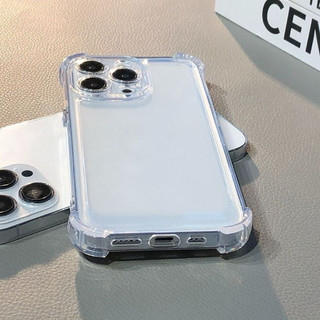 Dày túi khí góc áp dụng cho iPhone17promax/16/17 chống rơi 14/13 vỏ mềm 12 trong suốt 11
