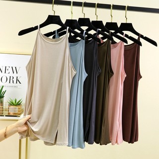 VestModal Không Tay Spring Summer - Thiết Kế Sling Vest Trơn Dịu Dàng