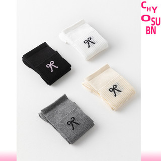 Tất Nữ Mùa Hè Phong Cách Nhật Bản, Cotton Trắng, Thích Hợp Phối Cùng Giày Mary Jane