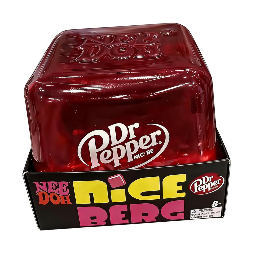 Còn hàng Schylling Needoh 2026 Phiên bản giới hạn Dr Pepper Nice Cube Suptid Squishy Fidget Toy