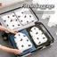 NKSFX 10 Túi Đựng Giày, Túi Đựng Giày Chống Bụi Nơ Thỏ, Bộ Dụng Cụ Sắp Xếp Giày Chống Ẩm Nhẹ Có Thể Tái Sử Dụng