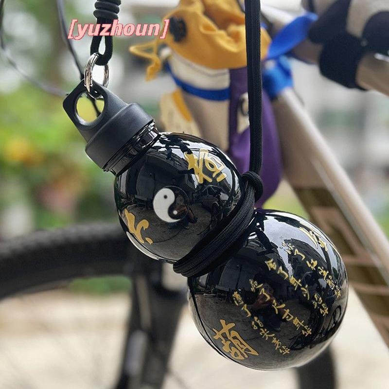 [yuzhoun] Bình nước hình bầu 1000ML Cốc di động nhẹ dung tích lớn ngoài trời để tập thể dục đi bộ đường dài và sử dụng hàng ngày