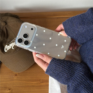 IPhone 17 Pro max Dot họa tiết họa tiết chất liệu TPU xử lý IMD Vỏ điện thoại