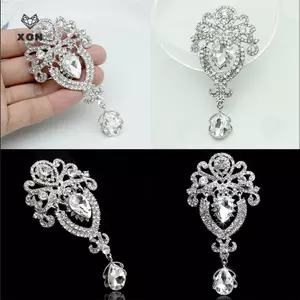 Bộ Trang Sức Cô Dâu Thổ Cẩm Với Kim Cương Giả, Phù Hợp Cho Tiệc Cưới