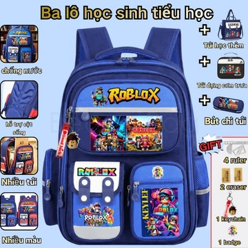 roblox balo đi học balo đi học nữ balo học sinh cấp 2 balo bé trai balo trẻ em balo chống gù cho bé ba lô đi học Backpacks gift