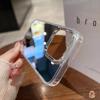 Dành Cho OPPO A6X A6T A6S A6C A6 GT A5 A5X A5i A3X A3 A2X A2 A98 A80 A79 A59 A16K A16E A1X A1 F29 F27 Pro Plus F23 Ốp Điện Thoại Gương Trang Điểm Đơn Giản Trong Suốt Vỏ Khung