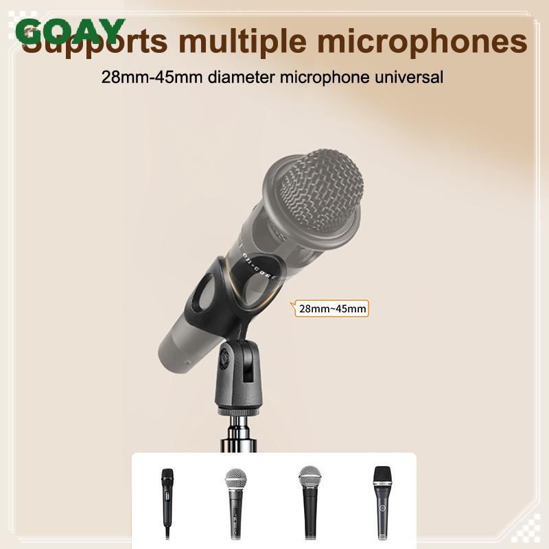 GOAY Micro Boom Chân Đế Chân Đế 1.7 2.1M Mic Chân Máy Braet 66CM Tay Chữ Thập Có Kẹp Và Giá Đỡ Điện Thoại Cho Iphone Samsung Xiaomi VN