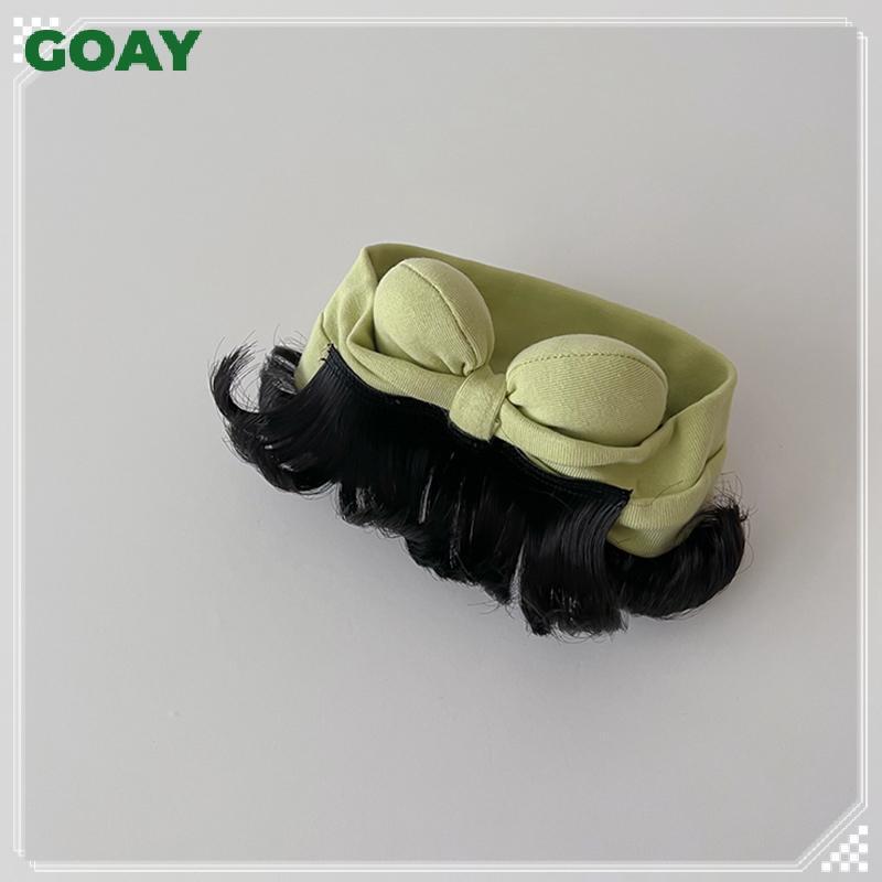 GOAY Thời Trang Dễ Thương Cho Bé Trẻ Em Tóc Giả Trẻ Em Bé Gái Nơ Tóc Giả Băng Đô Quấn Tóc Sơ Sinh Tập Đi Tóc Giả Mũ Tóc Giả Cosplay Mũ Đội Đầu VN