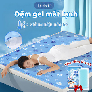 Đệm Gel Mát Lạnh Giảm Nhiệt Mùa Hè, Tấm Làm Mát Giường Ngủ Chất Liệu PVC Cao Cấp Chống Thấm Nước