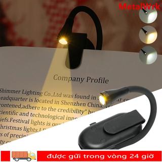 Đèn sách METALWRK mini sạc lại được, pin xoay 360°, bảo vệ mắt, phù hợp để ở phòng ngủ