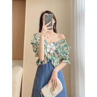 Váy denim dáng ôm, cổ trễ vai, eo cao, dáng chữ A, mỏng nhẹ, phong cách vintage mùa hè cho Nữ
