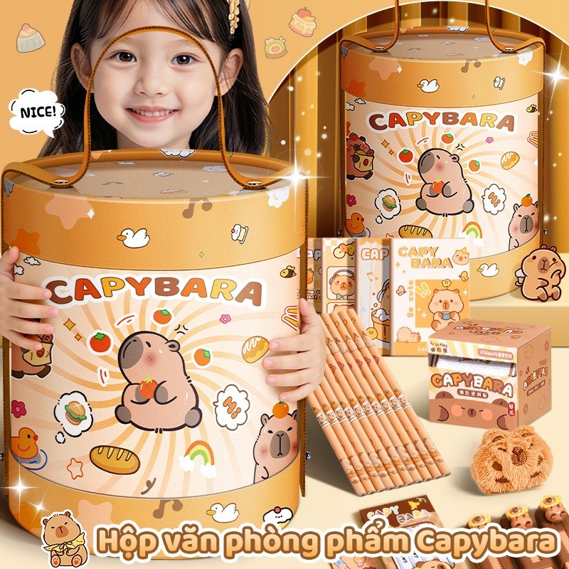 Bộ dụng cụ học tập - Đa dạng đồ dùng học tập, làm quà tặng cho trẻ em nhân Ngày Quốc tế Thiếu nhi