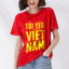 Áo Thun Cờ Đỏ Sao Vàng, Size Trẻ Em Và Người Lớn, Vải Poly Thái Mặc Mát Dầy Dặn, Size Từ 7 - 95kg, 05