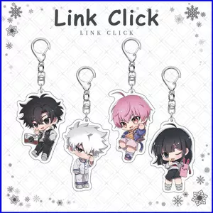 SQ3 Link Click Lucas Acrylic Móc Khóa Mặt Dây Chuyền Túi Phụ Kiện Anime Ngoại Vi QS3