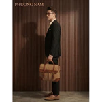Bộ Vest Nam Công Sở Cao Cấp PHƯƠNG NAM® - Vest Nam Form Chuẩn Hàn Quốc, Vải Dày Dặn Tôn Dáng (Kèm Quần Âu) — ảnh 3