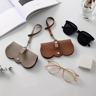 【COD】Túi đựng kính da PU màu đen nâu nhẹ chỉ 30g, dễ dàng bỏ vào túi xách hay balo, bảo vệ kính khỏi va đập.