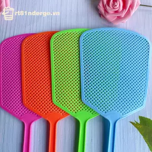 Ge 1 / 5 Chiếc Muỗng Bay Nhựa Dùng Cho Gia Đình, Tay Cầm Thi Và Mở Rộng, Kích Thước Lớn, Bằng Tay, Bền Bay Và Muỗi Swatter n