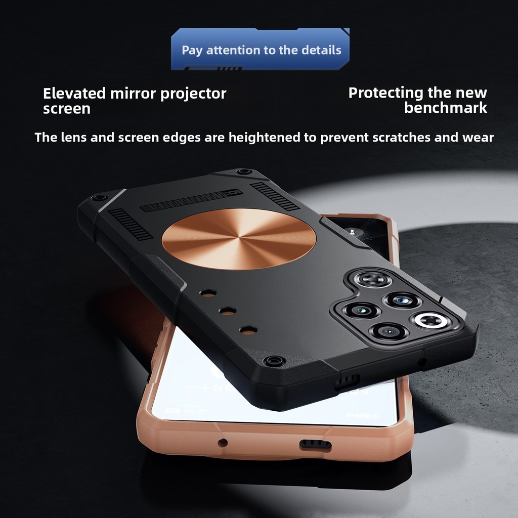 Giảm Giá Cho Redmagic 11 11s Air 11 Pro Plus / 10 Pro / 9 Pro Plus Từ Tính Tản Nhiệt Kim Loại Đồng Đỏ Cao Cấp Vỏ Điện Thoại Giáp TPU Vỏ Chống Sốc | BigBuy360 - bigbuy360.vn