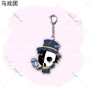 The Freak Circus Anime KeyChain TickerTaker Doctor Men Key Chain for Women Cartoon Cosplay Figure