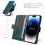 Ốp Lưng Cho Honor 600 Pro Họa Tiết Lichee Da Siêu Mỏng Thoáng Khí Bên Khóa Khe Cắm Thẻ Chống Rơi Vỏ Điện Thoại