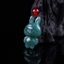 Mặt dây chuyền thỏ ngọc A đích thực - Khắc Icy Jadeite - Dây bện hạt đỏ - Phụ kiện DIY Unisex - Chiều dài có thể điều chỉnh (51-80cm) - Đủ điều kiện cho đám cưới
