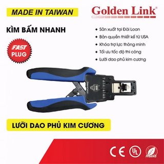 [Siêu Sale] [Chính hãng] Kìm bấm mạng đa năng Golden Link GL-012020 I GL-2005FC