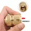 Kim Loại Mới Hợp Kim Nhôm 4 Ống Dẫn Nước Đầu Nối Nhanh Ống Nước Đầu Nối Ống Nước Đầu Nối Nhanh Mông MMBA