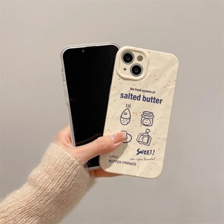 Dành Cho IPhone17161514131211ProMax X XR XS Max 7 8 Plus Phim hoạt hình Toast Jar Pleated trường hợp điện thoại