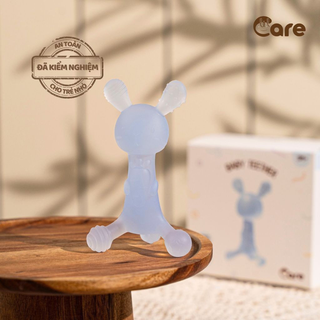 [ĐÃ KIỂM NGHIỆM] [TẶNG HỘP] Đồ Chơi Gặm Nướu Silicon Organic Mềm, An Toàn Cho Bé LiLcare