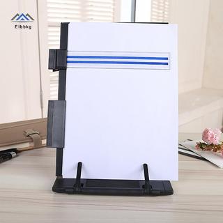 Giá đỡ giấy ELBBKG Giá đỡ tài liệu với 7 vị trí có thể điều chỉnh Giá đỡ giấy cho bàn làm việc khi gõ để đọc chữ A4, sách, biên nhận, bản nhạc, sách giáo khoa mới