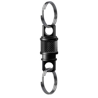 Móc khóa tháo nhanh NECKLACEMASK, 360 đầu đôi° Móc khóa xoay có thể tháo rời, Thiết kế kéo nhanh nhỏ gọn Kẹp Mini kéo khóa ngoài trời