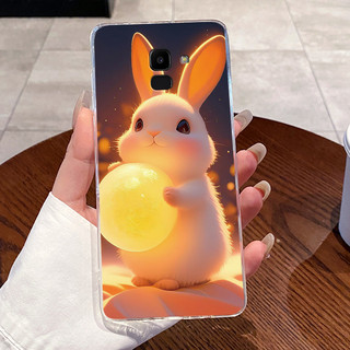 Ốp Lưng Cho Samsung Galaxy J6 J6 + 2018 J6 Plus SM-J610G J600G J600F Thẩm Mỹ Sang Trọng Dễ Thương Thoáng Mát Bé Trai Bé Gái Vỏ Điện Thoại Silicon Mềm