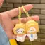 PlumHOUSE 1 Cặp Chó Dễ Thương Móc Khóa Từ Tính Mặt Dây Chuyền Hoạt Hình Sáng Tạo Cặp Đôi Móc Khóa Tinh Tế Ba Lô Trang Trí Phụ Kiện Quà Tặng VN