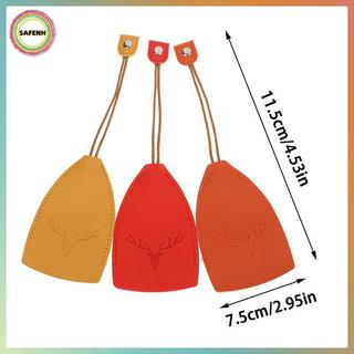 AN TOÀNNH 1 Giáng Sinh Nai Sừng Tấm Hộp Chìa Khóa Dễ Thương Kéo Ra Ví Chìa Khóa Da Loại Kéo Túi Chìa Khóa Cho Chìa Khóa Da Móc Khóa VN