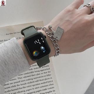 Đồng hồ đeo tay LED thông thường Đồng hồ đeo tay kỹ thuật số Casaul có dây đeo có thể điều chỉnh mềm cho trẻ em Học sinh