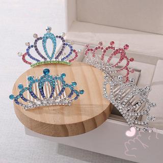 Mới Tiara Kẹp Tóc Công Chúa nhiều màu sắc, phụ kiện thời trang cho bé gái