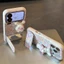 Ốp Điện Thoại Hình Thỏ Hoa Hoạt Hình Dễ Thương Cho iPhone 17 16 15 14 13 12 11 Pro Max X Xr Xs Max 7 8 Plus SE2020