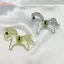 Pony PinAccessory thời trang với thiết kế rỗng - Phù hợp làm phụ kiện sang trọng cho áo khoác và túi xách, món quà ý nghĩa dành cho nam nữ