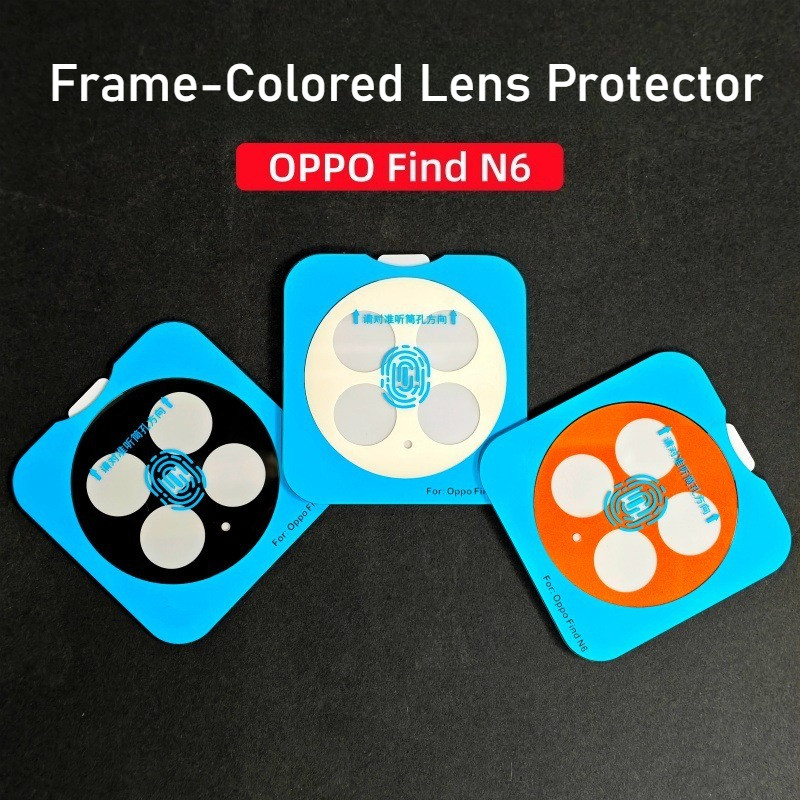 Kính Cường Lực AR Cho OPPO Find N6 Bảo Vệ Ống Kính Máy Ảnh Có Định Vị Cho Oppo FindN6 Màu Vô Hình Phù Hợp Với Bảo Vệ Ống Kính 9H