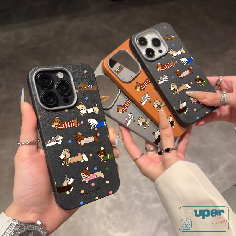 Ốp Lưng Cho Oppo Reno 14F 12F 14 13 12 10 12 Pro 8 7 8T 6 4F 5 5F A94 F19Pro 7Z 8Z Cool Xúc Xích Dog Fashion Show Pattern bảo vệ điện thoại
