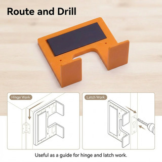Bản Lề Cửa Jig Cửa Chốt Công Cụ Lắp Đặt Từ Tính Căn Chỉnh Router Hướng Dẫn Gia Đình Nhà Bếp Phòng Tắm Tủ Ngăn Kéo Chế Biến Gỗ
