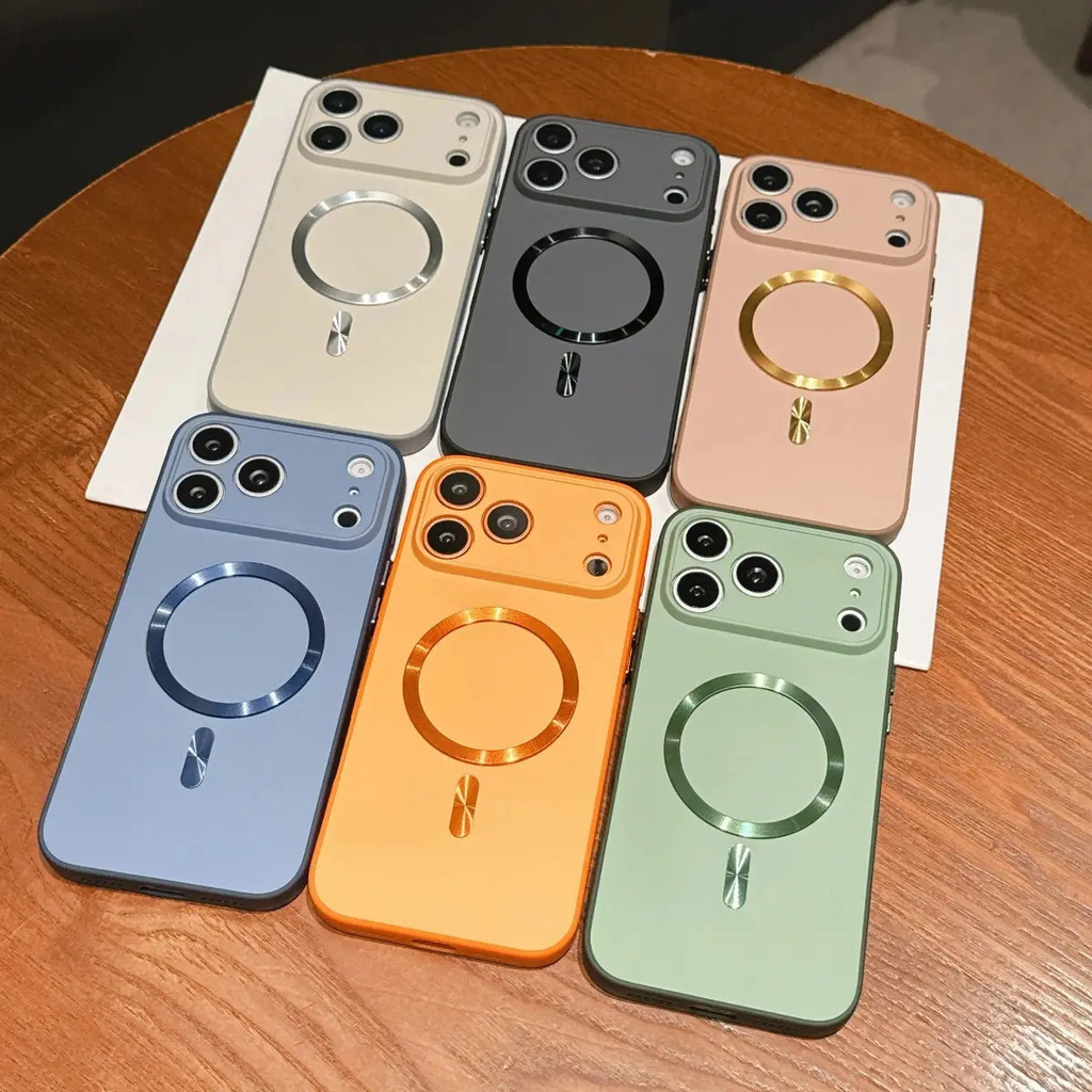 Ốp Điện Thoại Từ Tính Sang Trọng Cho Realme 15X C85 C65S C63 C61 C55 C53 C51 C51S C35 9i Note 60 60X 50 5G 4G Sạc Không Dây, Dễ Thương, Nhỏ Gọn, Mềm Mại, Chống Rơi