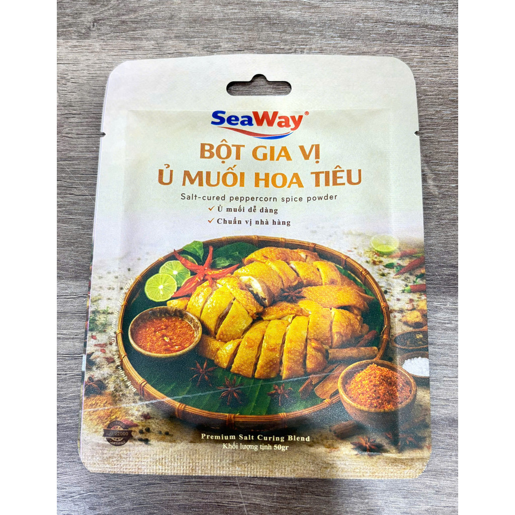 Bột Gia Vị Ủ Muối Hoa Tiêu - Gia Vị Gà Ủ Muối, Ủ Muối Tai Heo, Bắp Bò, Bắp Heo - Thơm Ngon, Đậm Vị