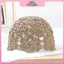MYPANDA Mũ Len Beanie Retro Thêu Hoa