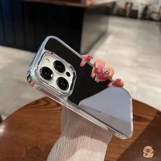 Dành Cho OPPO A6X A6T A6S A6C A6 GT A5 A5X A5i A3X A3 A2X A2 A98 A80 A79 A59 A16K A16E A1X A1 F29 F27 Pro Plus F23 Ốp Điện Thoại Gương Trang Điểm Đơn Giản Trong Suốt Vỏ Khung