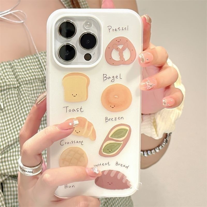 Ốp lưng IphoneVỏ dẻo chống rơi kiểu chữ đơn giản cho iPhone 17 16 15 11 12 13 14plus xr xsmax 16Promax_