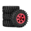 4 2 Kiểu 36 * 14mm 0.7inch Bánh Xe Lốp Cao Su Cho AXIAL 1 / 30 SCX30 Kim Loại Nâng Cấp Bộ Phận RC Xe OP Phụ Kiện