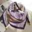 Khăn quàng cổ NICOLOO dành cho nữ, Khăn vuông mềm 68 × 68cm, Khăn quàng cổ họa tiết in hình Cotton nhẹ thời trang dành cho công nhân