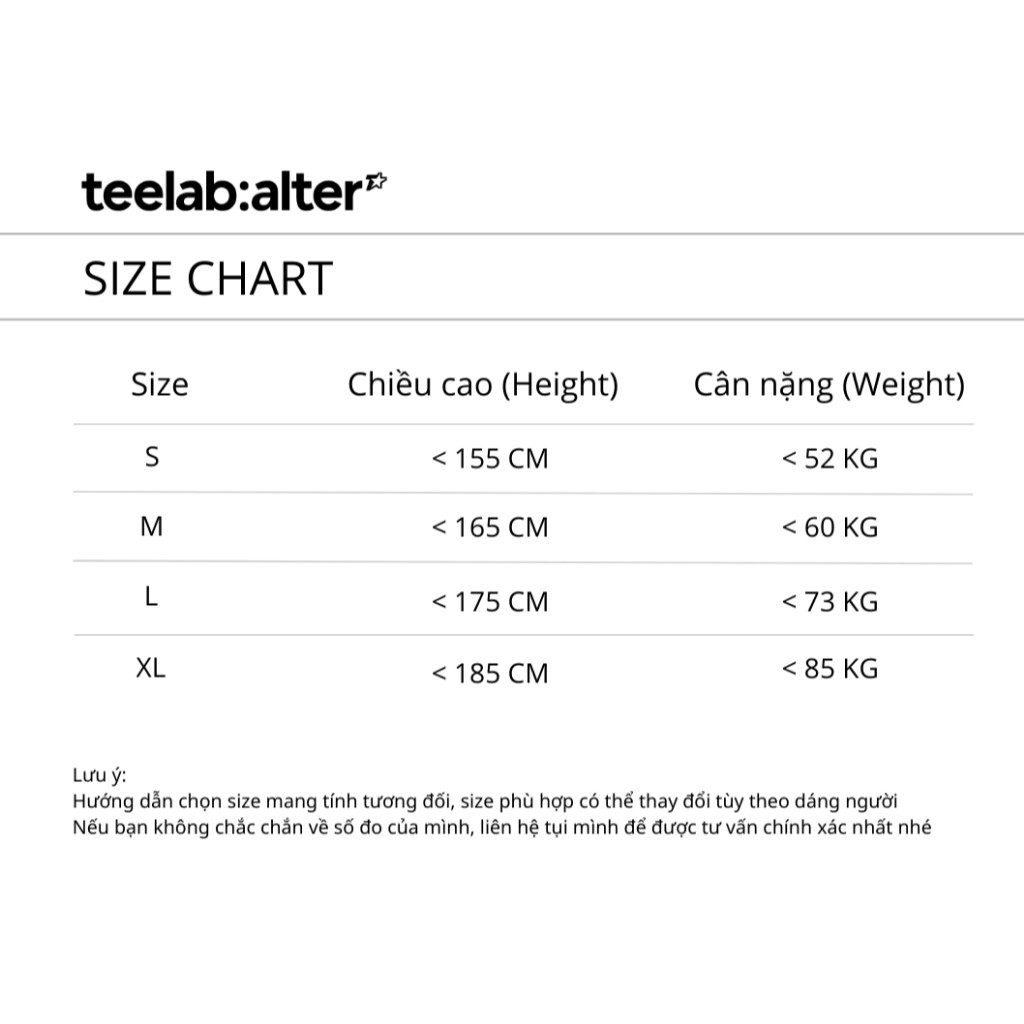 Áo Thun Teelab Alter Essentials Oversized Cotton Tee TS379 | BigBuy360 - bigbuy360.vn